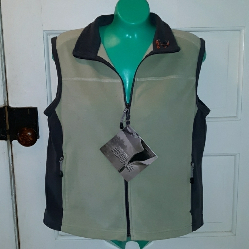 North End Fleece vest new with tags
